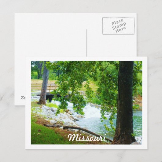 Missouri Postkarte (Vorne/Hinten)