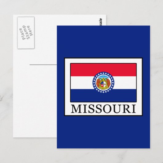Missouri Postkarte (Vorne/Hinten)