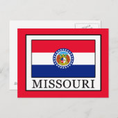 Missouri Postkarte (Vorne/Hinten)