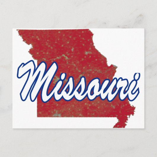 Missouri Postkarte (Vorderseite)