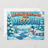 MISSOURI Postkarte (Vorne/Hinten)