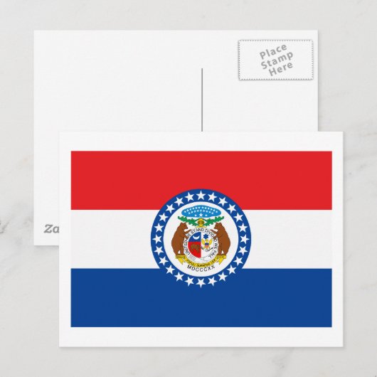 MISSOURI POSTKARTE (Vorne/Hinten)