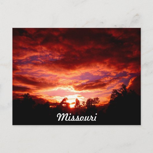 Missouri Postkarte (Vorderseite)