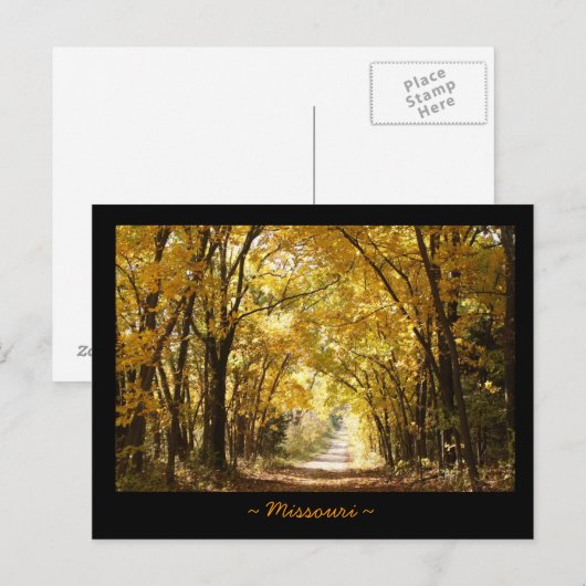 Missouri Postkarte (Vorne/Hinten)