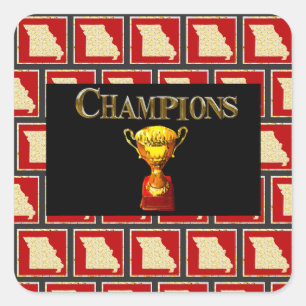 MISSOURI QUADRATISCHER AUFKLEBER