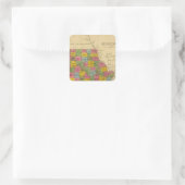 Missouri Quadratischer Aufkleber (Tasche)