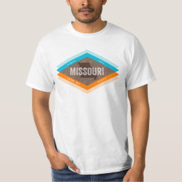 Missouri Retro Vintag Mitte Jahrhundert Modernes L T-Shirt