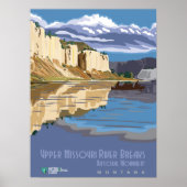 Missouri River Breaks Poster (Vorne)
