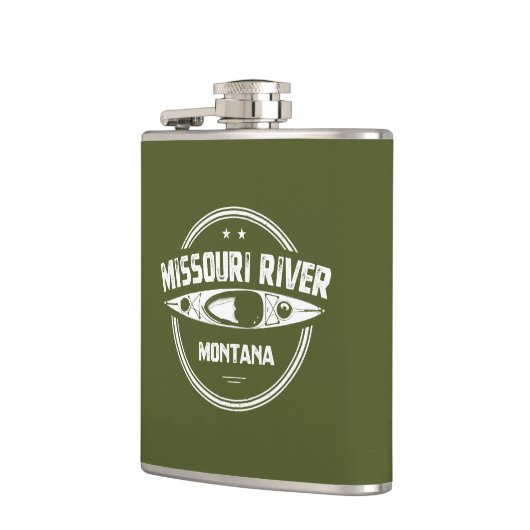 Missouri River, Montana Flachmann (Links)