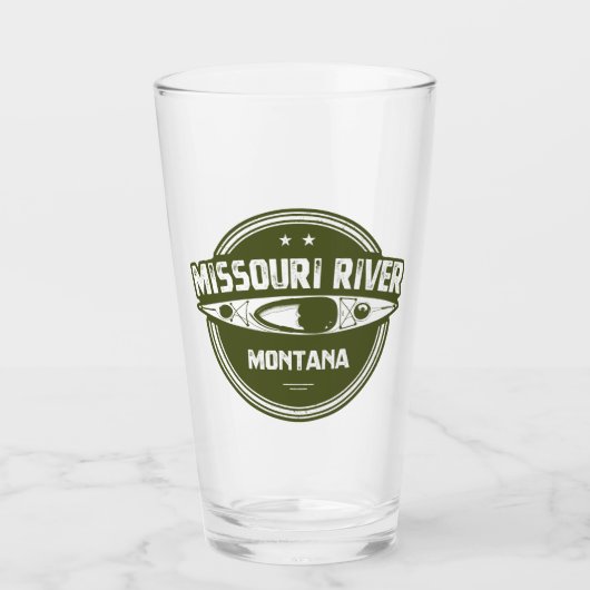 Missouri River, Montana Glas (Vorderseite)