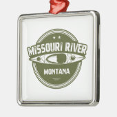 Missouri River, Montana Ornament Aus Metall (Links)