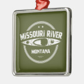 Missouri River, Montana Ornament Aus Metall (Links)