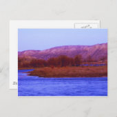 Missouri River Morning Postkarte (Vorne/Hinten)