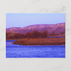 Missouri River Morning Postkarte