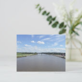 Missouri River Postcard. Postkarte (Stehend Vorderseite)