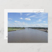 Missouri River Postcard. Postkarte (Vorne/Hinten)