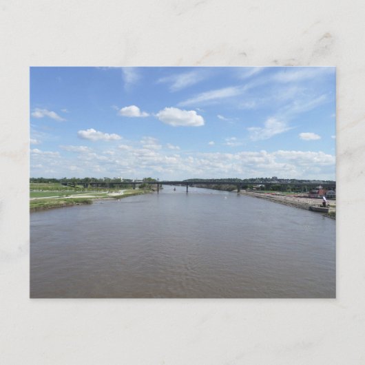Missouri River Postcard. Postkarte (Vorderseite)