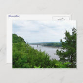 Missouri River Postkarte (Vorne/Hinten)