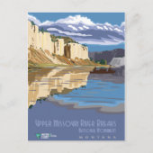 Missouri River Postkarte (Vorderseite)