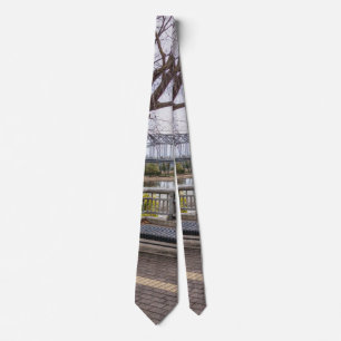Missouri River View Neck Tie Krawatte