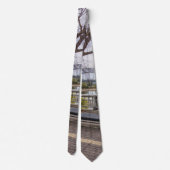 Missouri River View Neck Tie Krawatte (Rückseite)