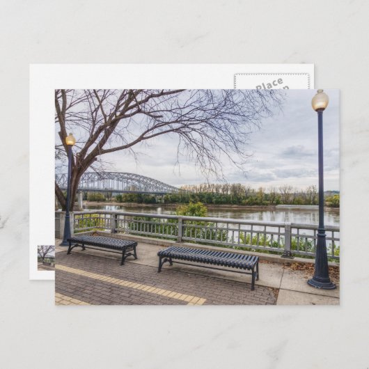 Missouri River View Postkarte (Vorne/Hinten)