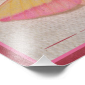 Missouri Rosy Maple Moth Deluxe. Fotodruck (Ecke)