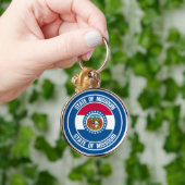 Missouri Round Emblem Schlüsselanhänger (Hand)