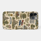 Missouri Route 66 Pocket Gateway Case-Mate iPhone Hülle (Rückseite (Horizontal))