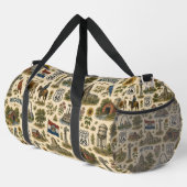 Missouri Route 66 Wochenend-Gateway Duffle Bag (Rechte Ecke)