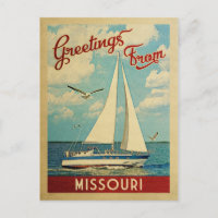 Missouri Sailboat Vintage Reise