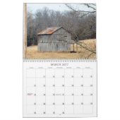 Missouri-Scheunen Kalender (Mär 2027)