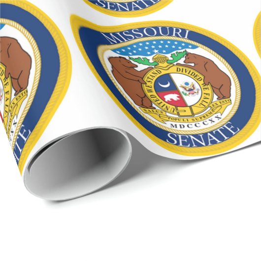 MISSOURI-SENAT GESCHENKPAPIER (Rolleneckpunkt)