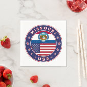 Missouri Serviette (Beispiel)