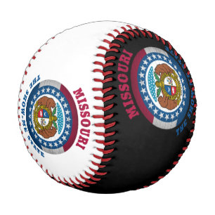 MISSOURI SHOW-ME-STAAT FLAG BASEBALL
