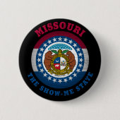 MISSOURI SHOW-ME-STAAT FLAG BUTTON (Vorderseite)