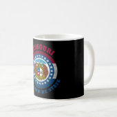 MISSOURI SHOW-ME-STAAT FLAG KAFFEETASSE (VorderseiteRechts)