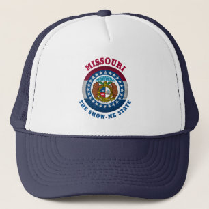MISSOURI SHOW-ME-STAAT FLAG TRUCKERKAPPE