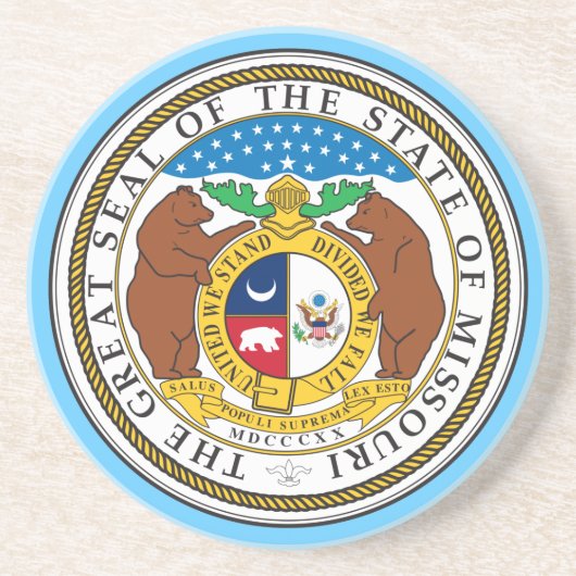 Missouri Siegel Untersetzer (Vorne)
