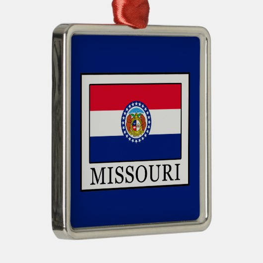 Missouri Silbernes Ornament (Rechts)