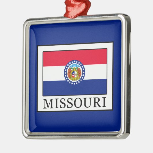 Missouri Silbernes Ornament (Links)