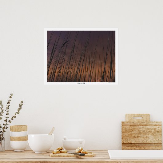 Missouri Sky Poster (Küche)