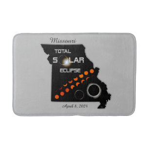Missouri Solar Eclipse Bath Mats Badematte