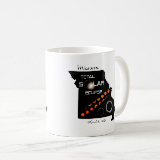 Missouri Solar Eclipse Classic Tasse (VorderseiteRechts)