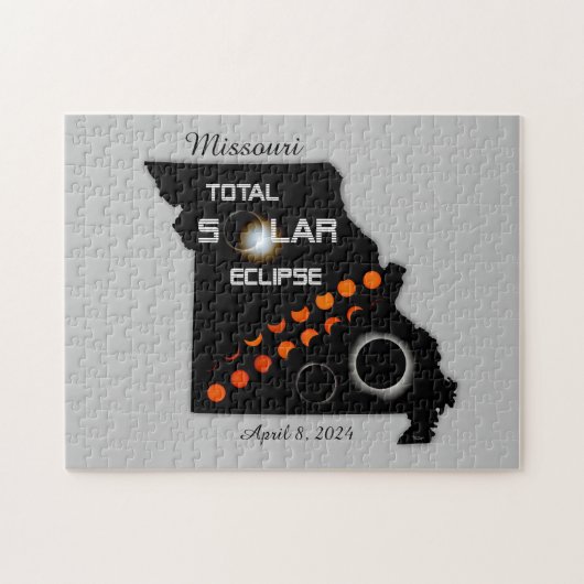 Missouri Solar Eclipse Jigsaw Puzzle (Horizontal)