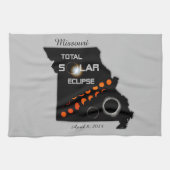 Missouri Solar Eclipse Küchentücher (Horizontal)