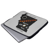 Missouri Solar Eclipse Laptop Sleeve (Vorne Knopf)