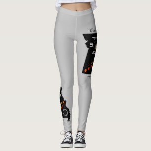 Missouri Solar Eclipse Leggings