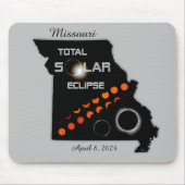 Missouri Solar Eclipse Mousepad (Vorne)