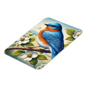 Missouri Staat Bird Eastern Bluebird Magnet (Linke Seite)